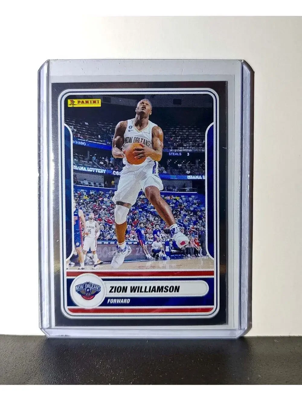 Zion Williamson 2023-24 Panini NBA #54 Foil Sticker Card New Orleans Pelicans